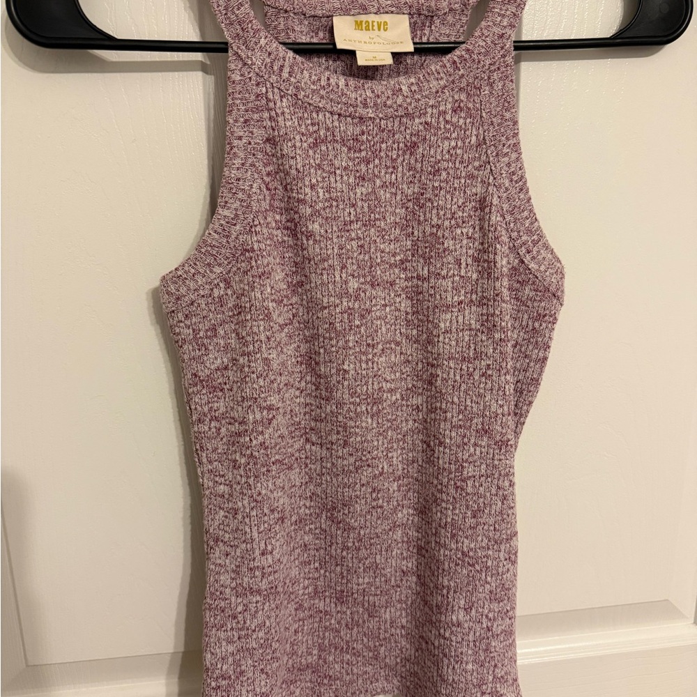 Maeve Women's Textured Tank Top - Mauve